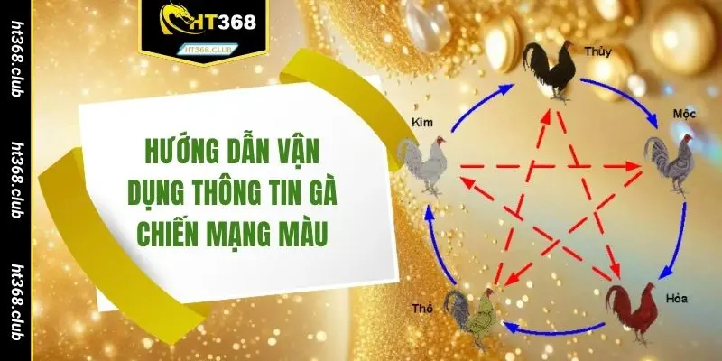 Hướng dẫn vận dụng thông tin gà chiến mạng màu