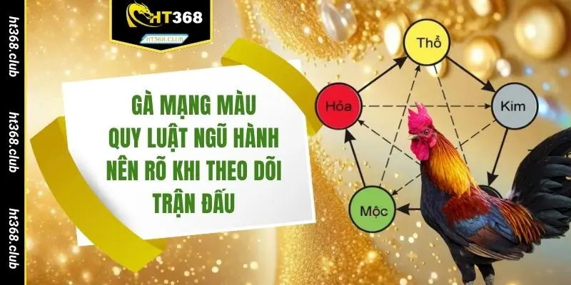 Gà mạng màu